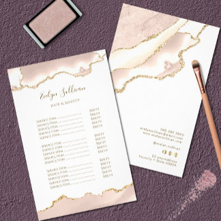 Prospectus 14 Cm X 21,6 Cm Liquide ivoirien liste de prix flyer
