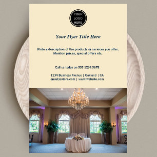 Prospectus 14 Cm X 21,6 Cm Logo et photo personnalisés promotionnels marketin