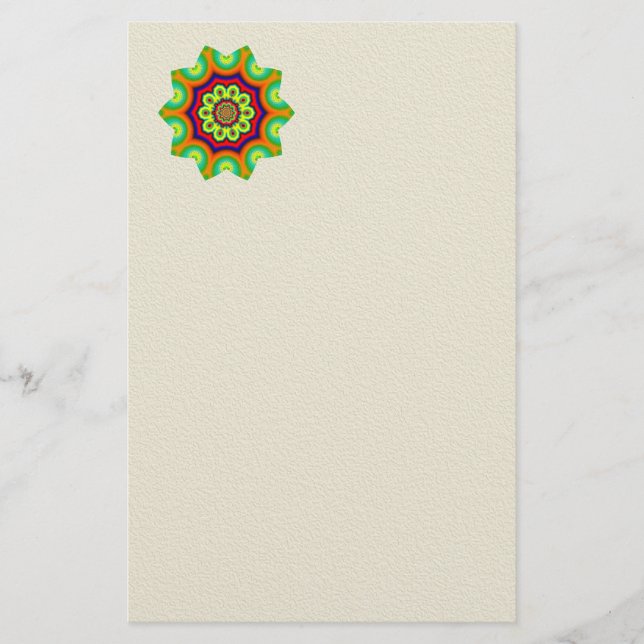 Prospectus 14 Cm X 21,6 Cm Mandala (Devant)