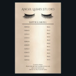Prospectus 14 Cm X 21,6 Cm Maquillage Artiste Eyelash Extensions<br><div class="desc">Maskenbildner-Kosmetiker- Eyelash Extensions-Flyer-Preisliste à Goldfarben. Über "weiteres personalisieren" können Sie Schriftart,  Farbe,  Position etc individuell wählen und verändern. Bei diesem Produkt werden keine Goldpartikel / Glitzer verwendet,  Or ist nur der Farbton.</div>