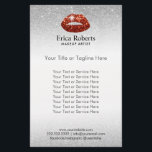 Prospectus 14 Cm X 21,6 Cm Maquillage Artiste Lèvres rouges Parties scintilla<br><div class="desc">Maquillage Artiste Red Lips Silver Parties scintillant Beauté Salon Flyers.</div>