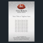 Prospectus 14 Cm X 21,6 Cm Maquillage Artiste Lèvres rouges Parties scintilla<br><div class="desc">Maquillage Artiste Red Lips Silver Parties scintillant Beauté Salon Flyers.</div>