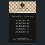 Prospectus 14 Cm X 21,6 Cm Maquillage Artiste Monogram Classé Black & Gold Sa<br><div class="desc">Artiste maquillage Monogram Classy Black & Gold Salon Brochures.</div>