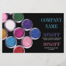 Maquilleur cosmétique coloré Cosmétologue