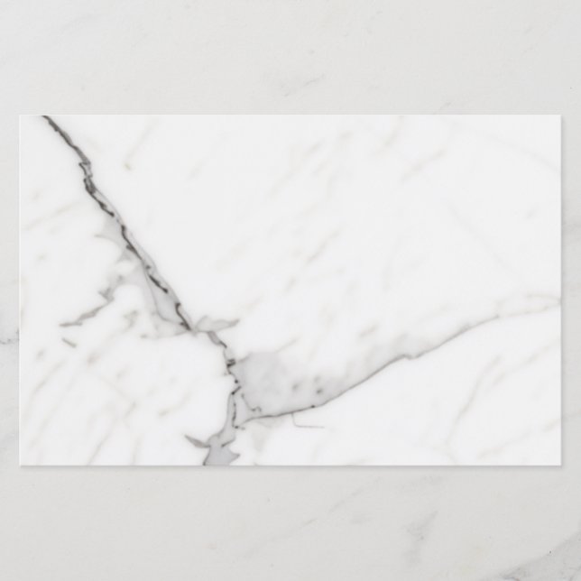 Prospectus 14 Cm X 21,6 Cm Marbre Blanc (Devant)