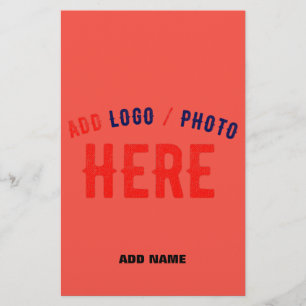 PROSPECTUS 14 CM X 21,6 CM MARQUE VÉRIFIÉE DE L'ORANGE ROUGE MODERNE ET ÉLÉGA