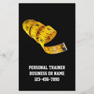 Prospectus 14 Cm X 21,6 Cm Mesure de bande jaune Perte de poids de l'entraîne