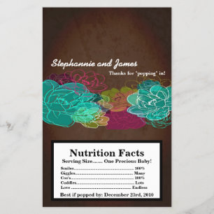 Prospectus 14 Cm X 21,6 Cm Micro-ondes Enveloppeur de maïs néon Ressort Flora