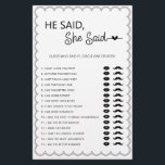 Prospectus 14 Cm X 21,6 Cm Minimaliste, il a dit qu'elle a dit nuptiale douch<br><div class="desc">Conçu pour se coordonner avec notre collection Scalloped Border, ce minimalis mignon, a-t-il dit, le jeu de douche nuptiale présente un design classique avec une touche unique - la bordure en échalotes est d'une sorte, et va sûrement ajouter une légère touche rétro à ce jeu. Si vous voulez attirer l'attention...</div>