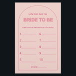 Prospectus 14 Cm X 21,6 Cm Minimaliste Quel âge avait le jeu de la douche de<br><div class="desc">Conçu pour se coordonner avec notre collection Bold Type, ce rose comme vieux était le jeu de la mariée douche nuptiale comprend l'arche tendance et populaire avec texte en gras dans les accents rose & fuchsia. Pour une personnalisation plus avancée de cette conception, par exemple la modification de la disposition,...</div>