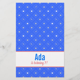 Prospectus 14 Cm X 21,6 Cm Modèle Dogue Allemand pour un Flyer d'anniversaire