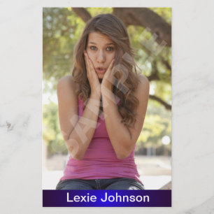 Prospectus 14 Cm X 21,6 Cm Modèles de cartes Zed - Captures d'en-tête Acteurs