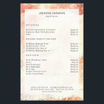 Prospectus 14 Cm X 21,6 Cm Modern  Glitter Salon Price List   Flyer<br><div class="desc">Modern,   glitter,  salon,  price list flyer. Edit your product in a few minutes by adding your data. You can change the font/color/position by "further personalization".</div>
