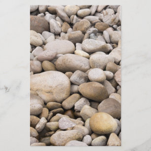 Prospectus 14 Cm X 21,6 Cm Motif de fond Pebble