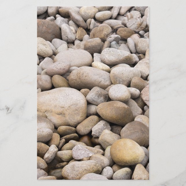 Prospectus 14 Cm X 21,6 Cm Motif de fond Pebble (Devant)