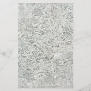 Prospectus 14 Cm X 21,6 Cm Motif de surface en marbre gris