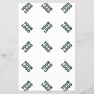 Prospectus 14 Cm X 21,6 Cm Motif d'image ou de logo d'entreprise alterné Bl