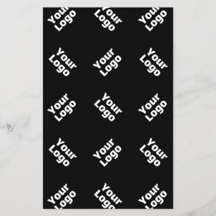 Prospectus 14 Cm X 21,6 Cm N'importe quel logo ou image téléchargée   Motif d