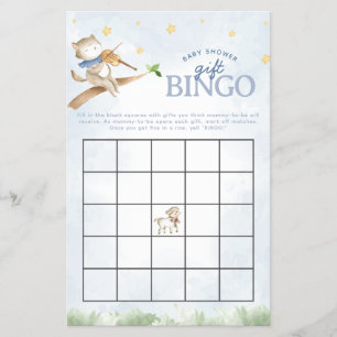 Prospectus 14 Cm X 21,6 Cm Nursery Rhyme Baby shower Bingo Jeu
