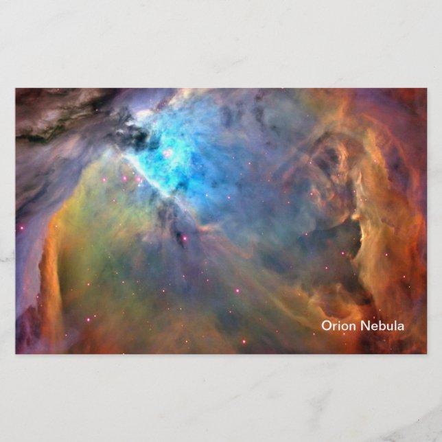Prospectus 14 Cm X 21,6 Cm Orion Nebula Space Galaxy (Devant)