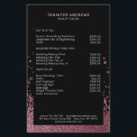 Prospectus 14 Cm X 21,6 Cm Parties scintillant moderne Drop Rosegold<br><div class="desc">Style Parties scintillant moderne à Rossegold et Schwarz. Es wird keine echte Folie/Parties scintillant verwendet. Es ist ein Fotodruck. Editiere es in Minuten. Über "weiteres personalisieren" kannst Du die Schriftgröße,  Farbe und Position individuell verändern.</div>