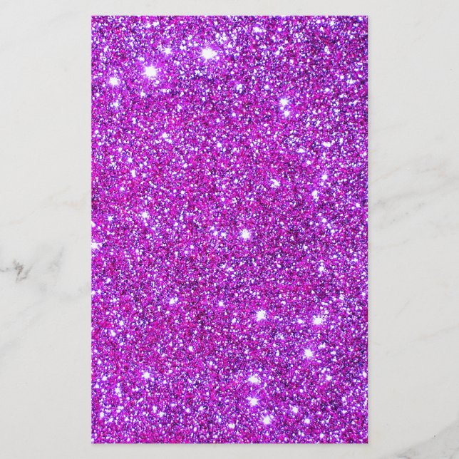 Prospectus 14 Cm X 21,6 Cm Parties scintillant rose violet brillant concepteu (Devant)