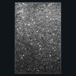 Prospectus 14 Cm X 21,6 Cm Parties scintillantes élégantes de noir de Faux<br><div class="desc">Parties scintillantes élégantes de noir de Faux</div>