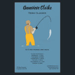 Prospectus 14 Cm X 21,6 Cm Pêche<br><div class="desc">Pêcher des prospectus thématiques avec texte personnalisable.</div>