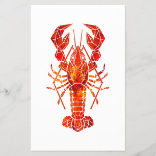 Prospectus 14 Cm X 21,6 Cm Phomard polygonal rouge