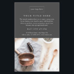 Prospectus 14 Cm X 21,6 Cm Photo professionnelle minimaliste des événements p<br><div class="desc">Une simple invitation d'entreprise photo moderne avec une typographie propre et un agencement minimal. Cliquez sur le bouton Modifier pour customiser cette conception avec votre photo d'entreprise et les détails.</div>