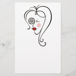 Prospectus 14 Cm X 21,6 Cm Photographe féminine