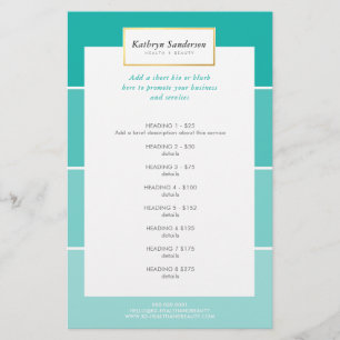 Prospectus 14 Cm X 21,6 Cm PROMO PRIX SERVICES LISTE Jade moderne puce de pei