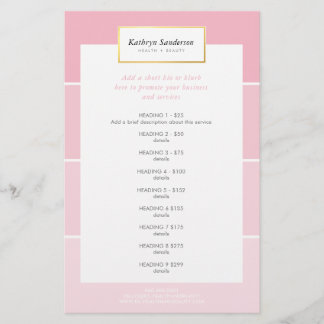 Prospectus 14 Cm X 21,6 Cm PROMO PRIX SERVICES LISTE moderne puce de peinture