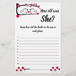 Prospectus 14 Cm X 21,6 Cm Quel âge avait-elle ? Inséparable de la carte de j