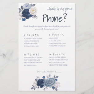 Prospectus 14 Cm X 21,6 Cm Qu'y a-t-il sur votre téléphone ? Flyer de la cart