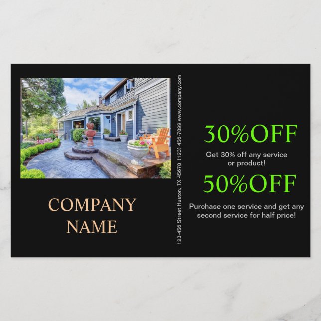 Prospectus 14 Cm X 21,6 Cm Rénovation résidentielle moderne remodeler Immobil (Devant)