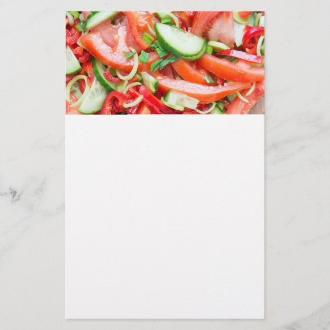 Prospectus 14 Cm X 21,6 Cm Salade végétale (Devant)