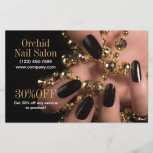 Prospectus 14 Cm X 21,6 Cm Salon de SPA Esthétique moderne Listes de prix