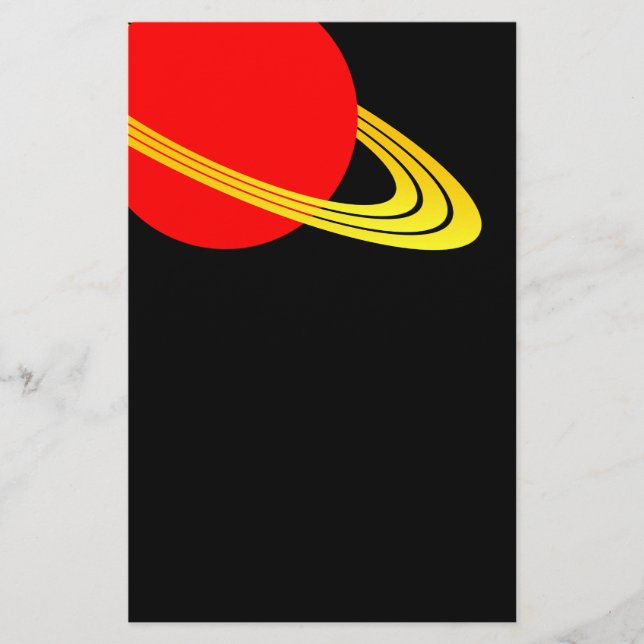 Prospectus 14 Cm X 21,6 Cm Saturne (Devant)