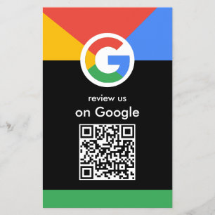 Prospectus 14 Cm X 21,6 Cm Scan Professionnel pour Examiner le Code QR Google