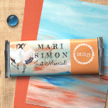 Prospectus 14 Cm X 21,6 Cm Sienna Beige Asiatique Grue Mariage Candy Bar Wrap<br><div class="desc">Sienna Beige, Turquoise mariage étiquette multi-usage est polyvalent pour les barres de bonbons, pâtisseries, et beaucoup d'autres faveurs du parti. Les desserts spéciaux ou les cadeaux de retour sont beaux avec la photo de mariée et de mariée et le libellé spécial. Le papier à budget beige et cyan est une...</div>