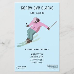 Prospectus 14 Cm X 21,6 Cm Ski