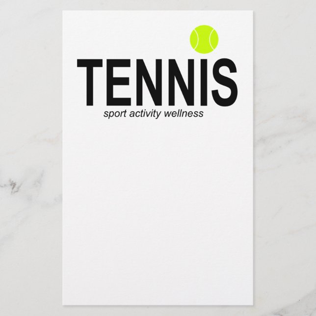 Prospectus 14 Cm X 21,6 Cm Tennis (Devant)