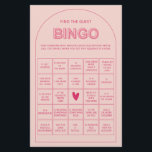 Prospectus 14 Cm X 21,6 Cm Trouvez minimaliste trouver l'invité bingo nuptial<br><div class="desc">Conçu pour coordonner avec notre collection Bold Type, ce rose il dit qu'elle dit que le jeu de douche nuptiale comprend l'arche tendance et populaire avec texte en gras dans les accents rose & fuchsia. Pour une personnalisation plus avancée de cette conception, par exemple la modification de la disposition, de...</div>