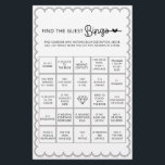 Prospectus 14 Cm X 21,6 Cm Trouvez minimaliste trouver l'invité bingo nuptial<br><div class="desc">Conçu pour se coordonner avec notre collection Scalloped Border, ce joli minimaliste trouve le jeu de bingo nuptiale invité dispose d'un design classique avec une torsion unique - la bordure à pétales est une d'une sorte, et va certainement ajouter une légère touche rétro à ce jeu. Si vous voulez attirer...</div>