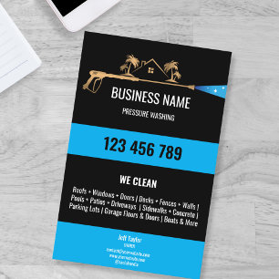 Prospectus 14 Cm X 21,6 Cm Usine de lavage à pression professionnelle