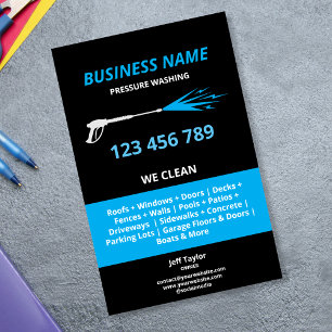 Prospectus 14 Cm X 21,6 Cm Usine de lavage à pression professionnelle