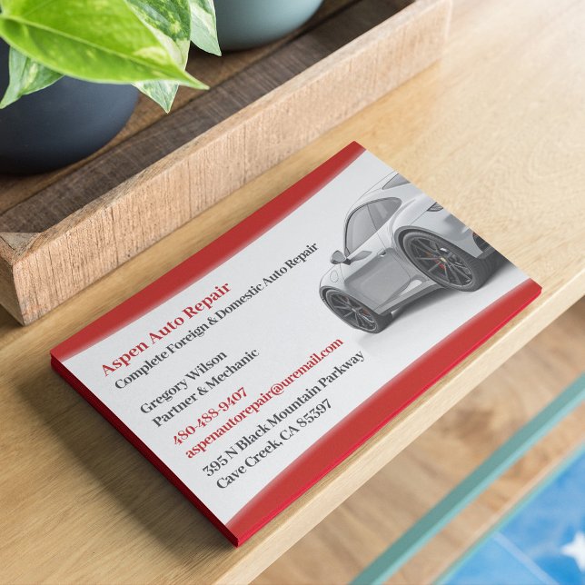 Prospectus 14 Cm X 21,6 Cm Voitures automatiques (Créateur téléchargé)