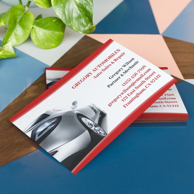 Prospectus 14 Cm X 21,6 Cm Voitures automatiques (Créateur téléchargé)