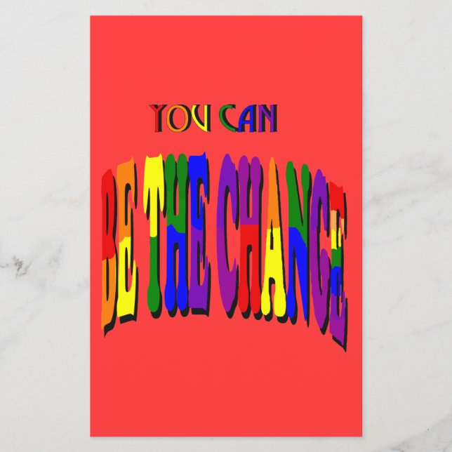 Prospectus 14 Cm X 21,6 Cm Vous pouvez être le changement (Devant)